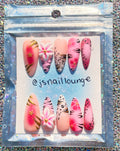 Fierce Fantasy | Hand-painted Press-On Gel X Nail Set