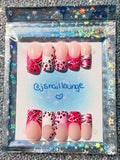 Pretty Pink Prints | Handmade Press-on Gel X Nail Set