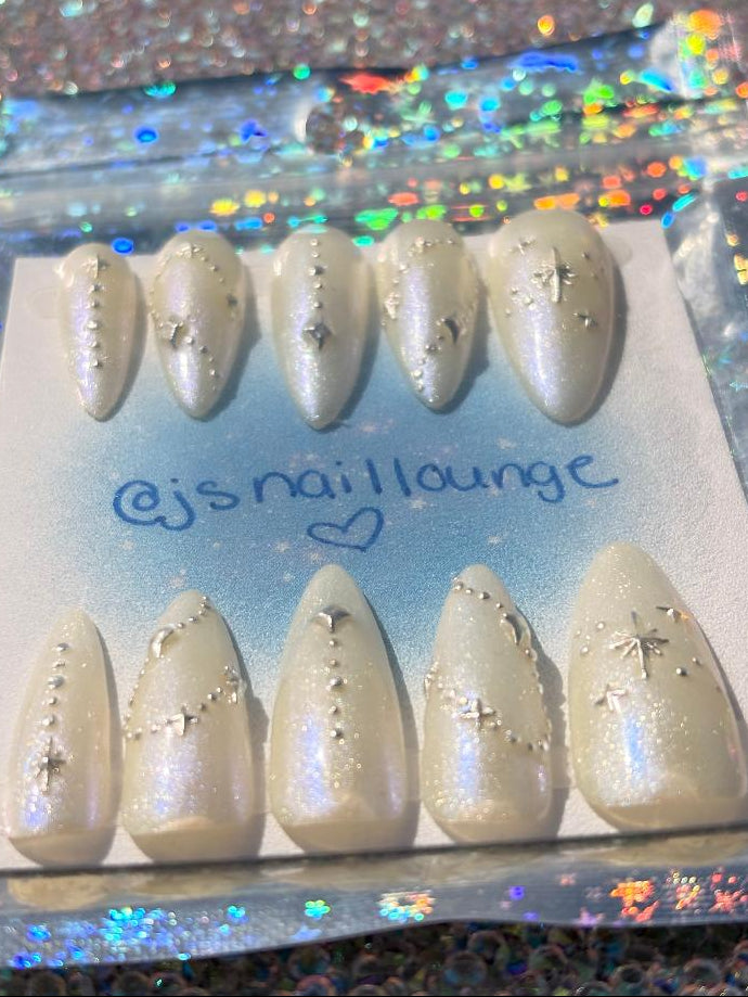 Soft Glam | Handmade Press-on Gel X Nail Set